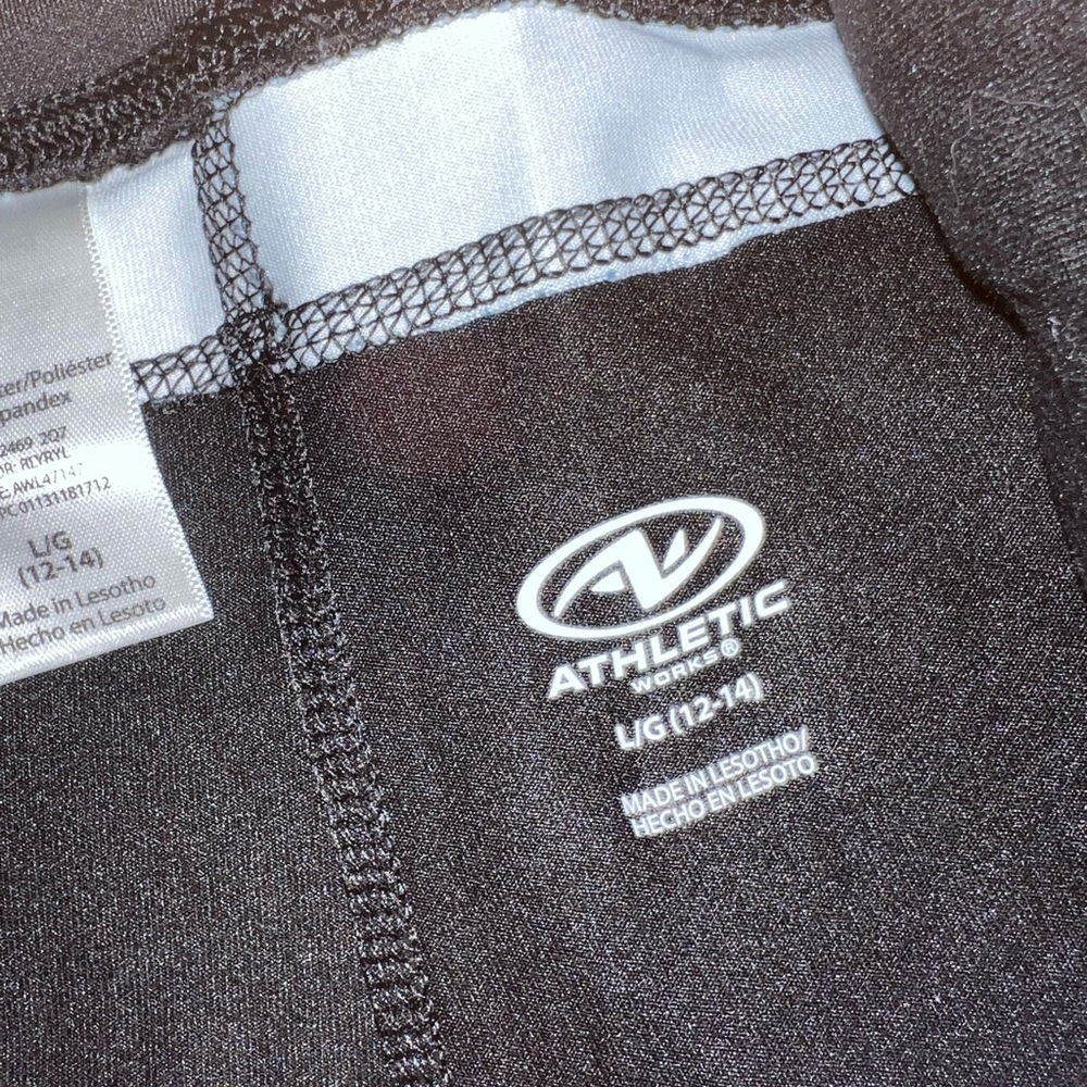 Athletic Works Black and Blue Active Pants - Picture 3 of 7